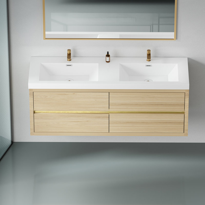 Cody Floating Bathroom Storage Vanity