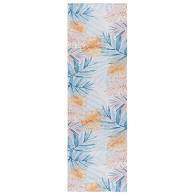 Cassadra Performance Machine Washable Floral Rug