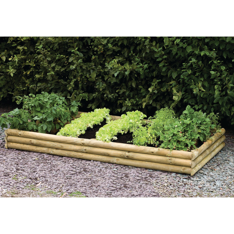 Handmade Wood Raised Garden Bed