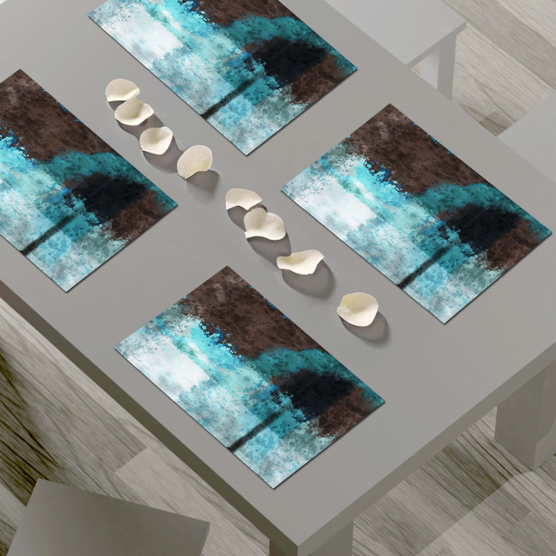Polyester Abstract Placemat