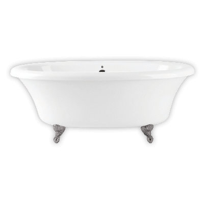 Balneo 72'' L Freestanding Soaking Bathtub