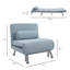 Kendall 75cm Upholstered Convertible Sofa-48367971