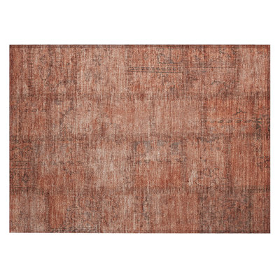Mekya Flatweave Patchwork Indoor / Outdoor Rug