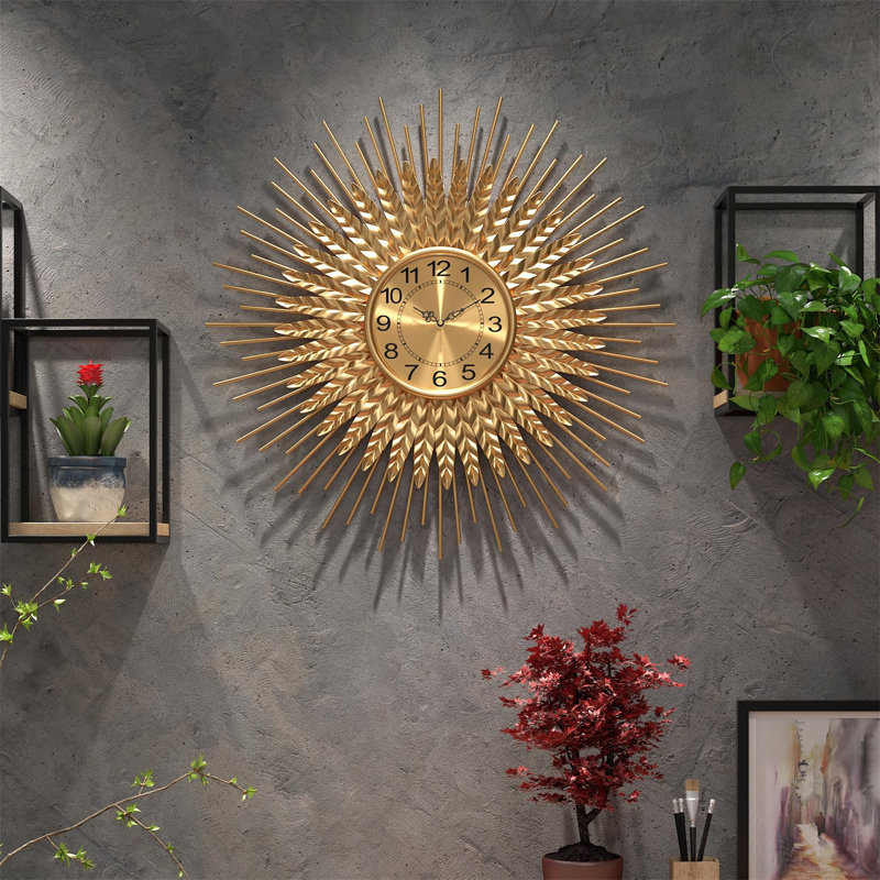 Metal Wall Clock