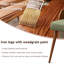Chaise rembourrée en bois massif Carman-585278068