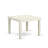 5 Piece Dining Set Includes a Rectangle Dining Room Table with Butterfly Leaf and 4 Doeskin Linen Fabric Upholstered Parson Chairs, Linen White-1258626266-1258662669-1258626267