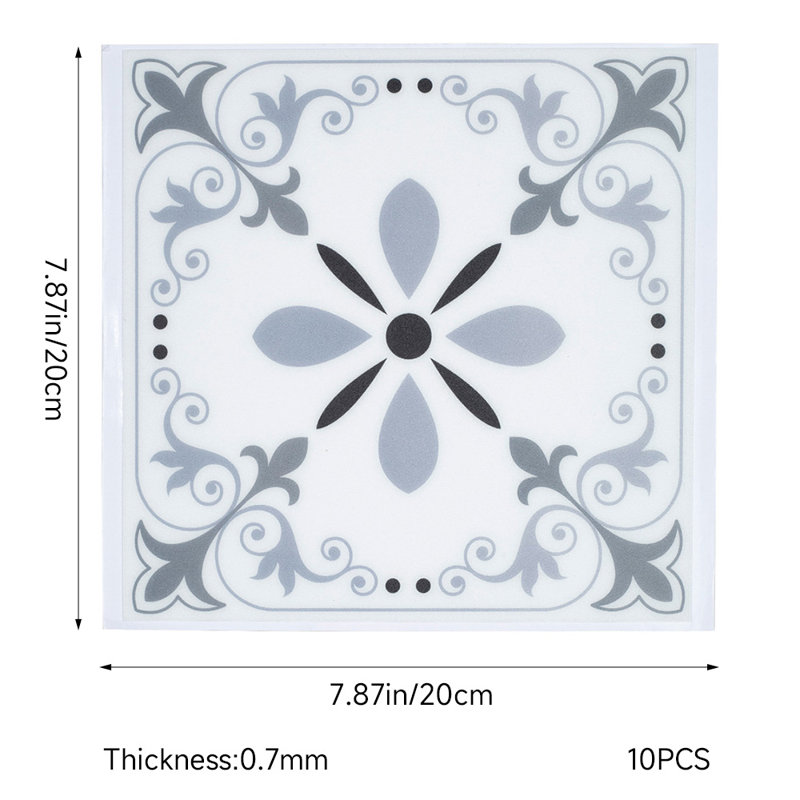 Cardone 20x20cm PVC Tile in White