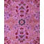 Overdyed Hand-Knotted Wool Modern-Contemporary Purple Runner 2' 6" x 12' 5"