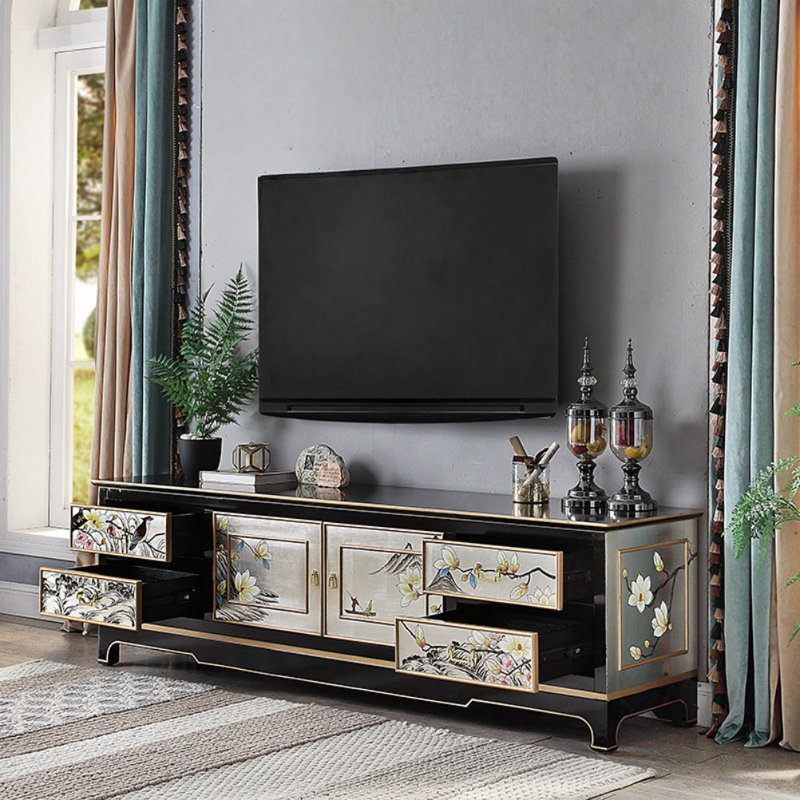 Creative Painted TV Stand
