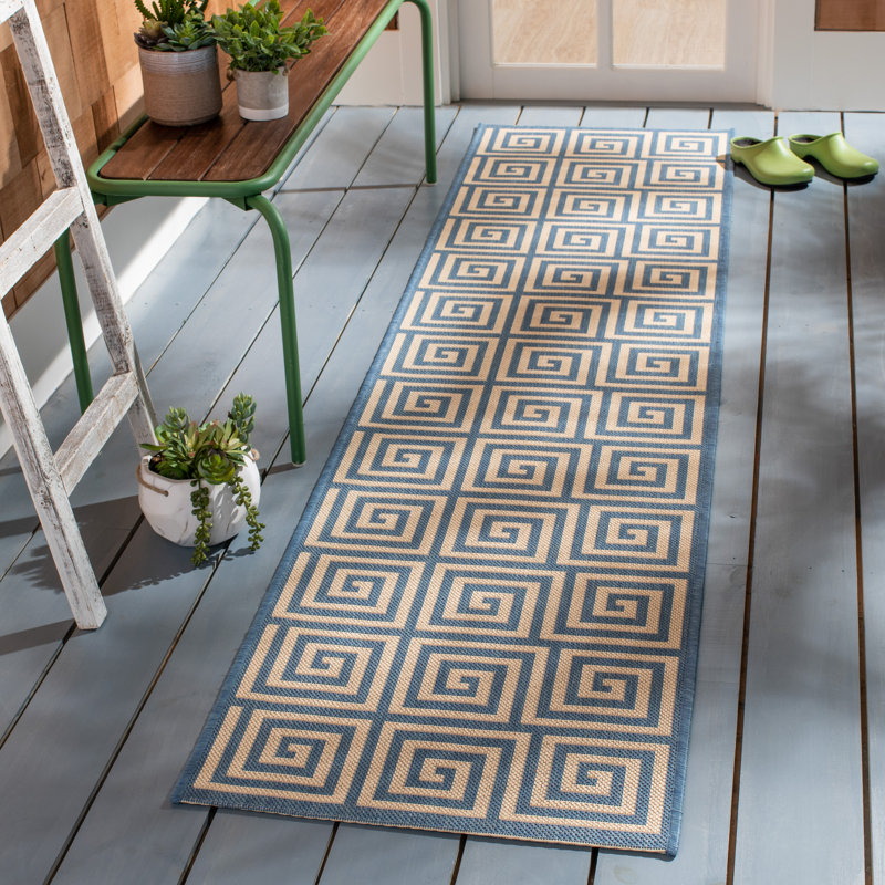 Tapis d'intérieur / extérieur Carovella, Tapis de couloir 2 pi 2 po x 6 pi
