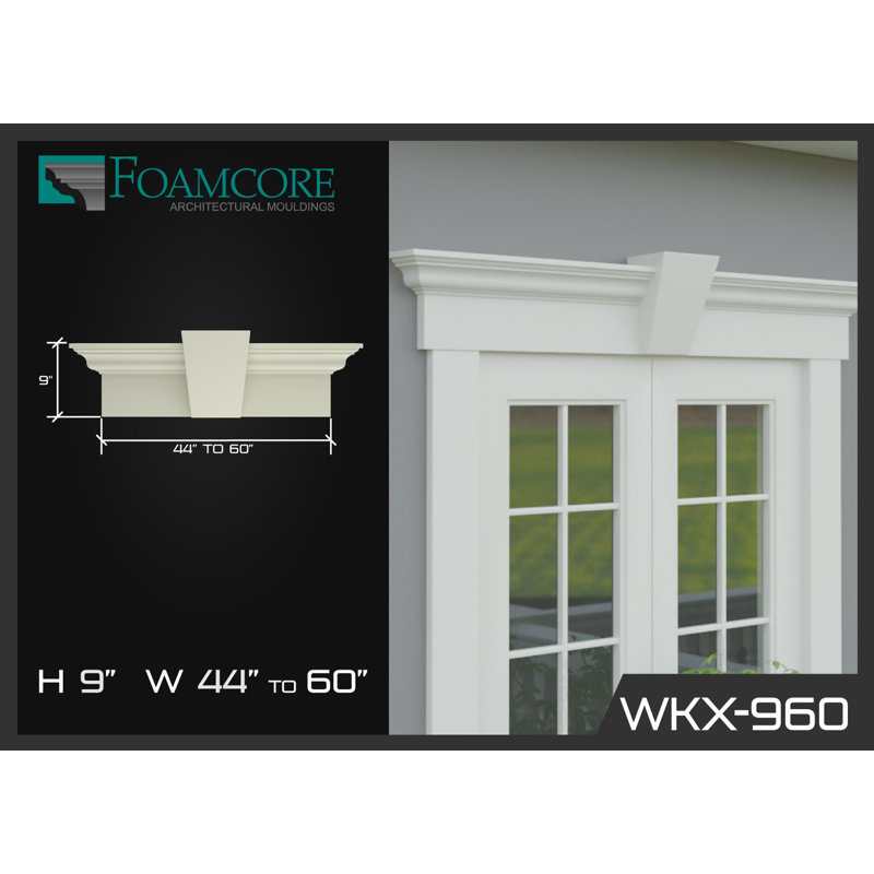 Tête transversale 9 po x 60 po
