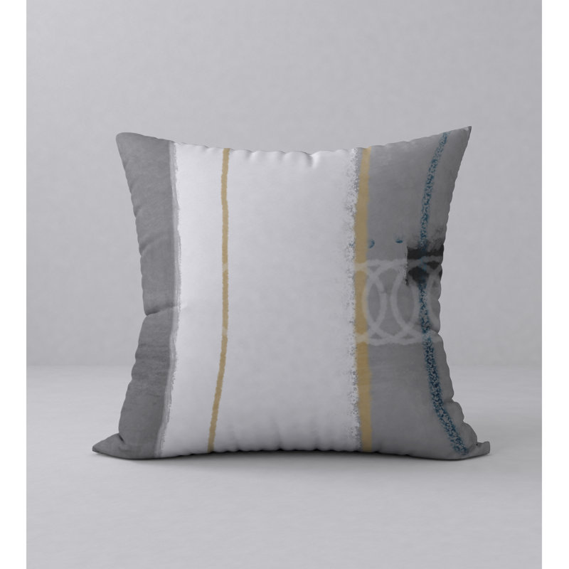 Reversible Throw Pillow, 24" x 24"