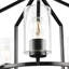 Lustre géométrique à 5 lumières-1775642710