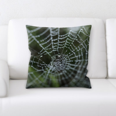 Microsuede Reversible Throw Pillow