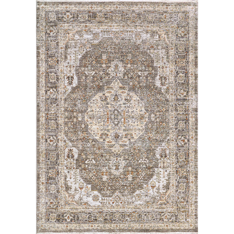 Rectangle Rojin Area Rug, Rectangle 7'10" x 10'2"