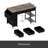 47" Computer Desk With Power Outlet,Writing Desk With 7 Fabric Drawers,Vanity Table Drawers And Large Side Pocket-942265841