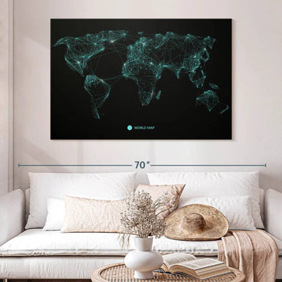 Carte du monde Aliaz