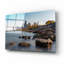  «Chicago On The Rocks» par Epic Portfolio, art mural en verre acrylique, 16 po x 12 po