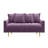 Madalinn 58'' Velvet Loveseat-1294829416