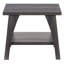Table de bout avec rangement Alcantara