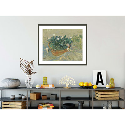 «Daisies Arles» par Vincent van Gogh, impression giclée encadrée