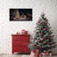 Hiver, grange rouge, Abhinaya-1603167592