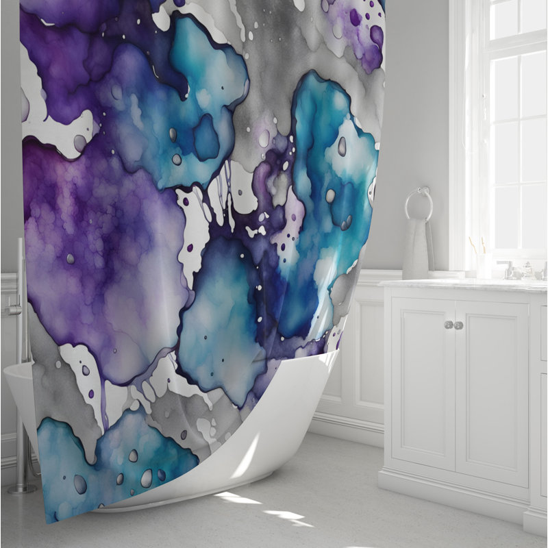 Rideau de douche Vendla, 83 po x 70 po