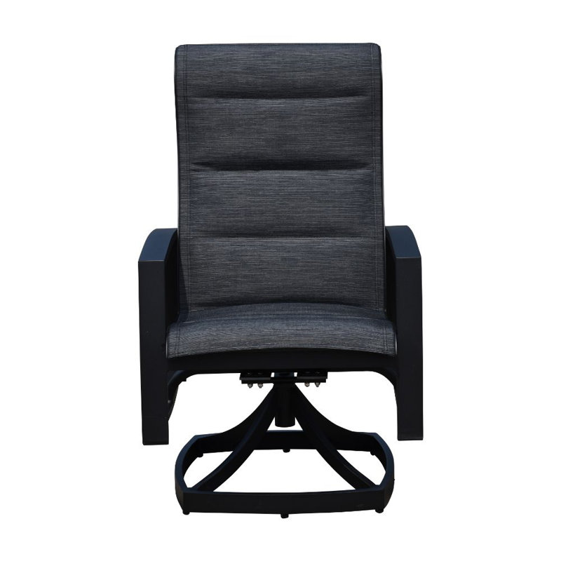Fauteuil de patio pivotant Zarah