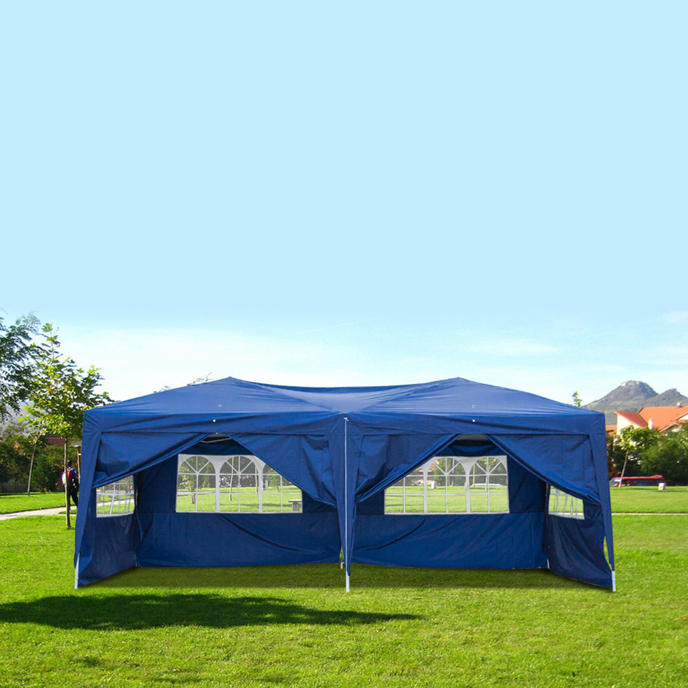 Metal shop canopy tent