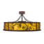 Whispering Pines LED Downrod Ceiling Fan