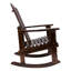 Chaise berçante d'extérieur en bois de peuplier Brely-91376120