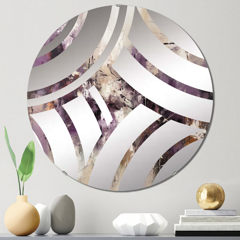 Miroir décoratif Clausell, 23,6 po x 23,6 po
