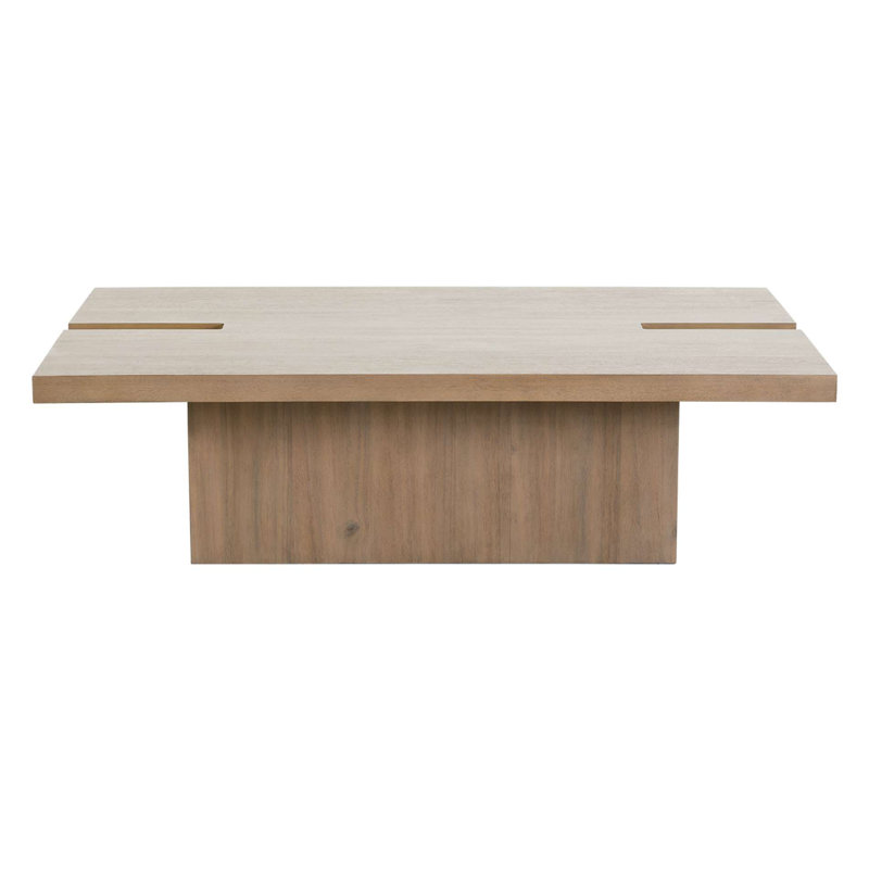Theory Square Coffee Table, 16" H x 36" L x 56" W