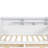 Antique White Daybed With Bottom Storage Shelf And Functional Work Desk Wooden Ample Space Desk,-989909390