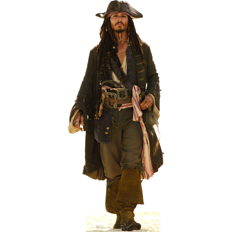 Pirates of the Caribbean: At World's End - Walking Jack Sparrow Cardboard Stand-Up