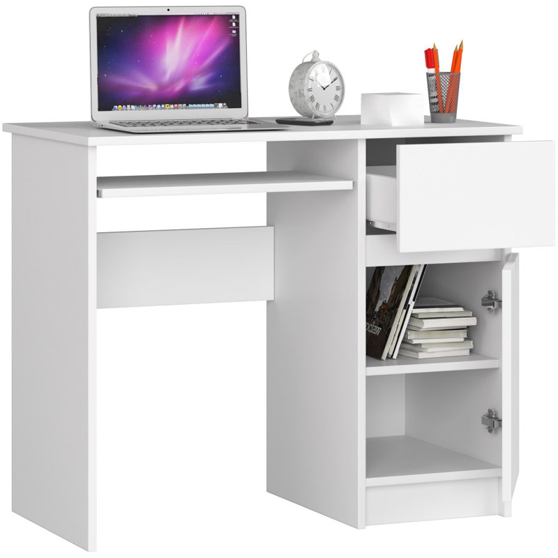 Srinithi Desk, Left, White