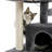 34-Inch Multilevel Plush Double Condos Cat Tree