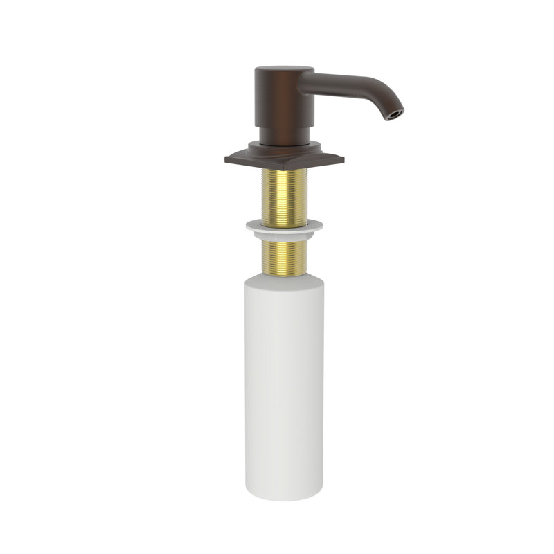 Adams Soap or Lotion Dispenser, English Bronze