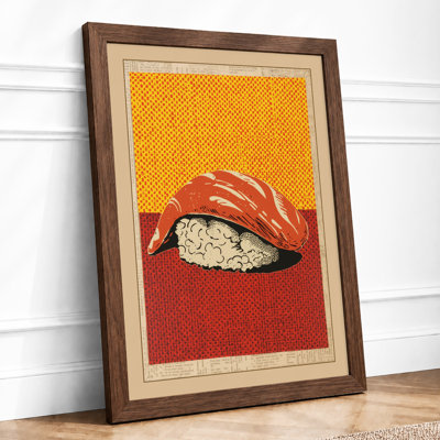 Sandwich Monument Modern - Framed Print