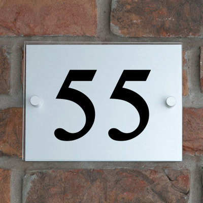 Champy 15cm H Plastic House Number