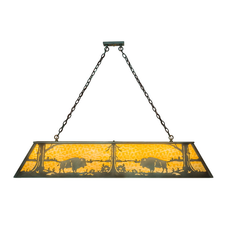 Luminaire suspendu géométrique 9 lumières Wymore Buffalo