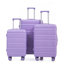 HIFINE TOURIST 20 "/ 24" / 28 "3 pièces / ensemble en valise à roulettes en ABS, valise de cabine, couleur assortie, serrure à combinaison-126941540