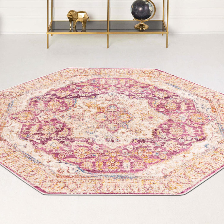 Tapis gris Canora Regalia Deepa