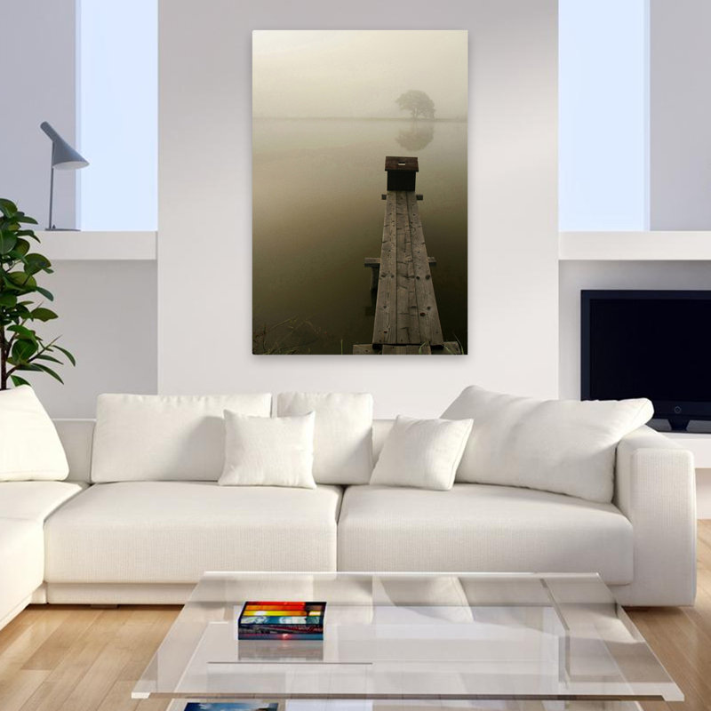 Quai 4 - photographie côtière, quais et quais, H 48 po x l 32 po