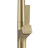 17.71" Solid Brass Single Hole Single Handle Pull Down Kitchen Faucet-90605586