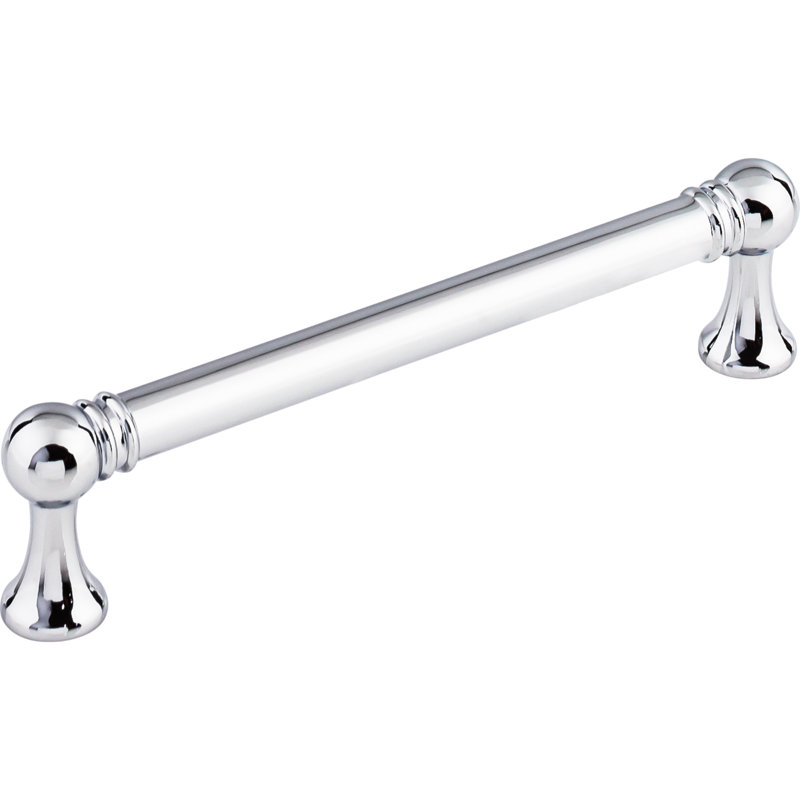 Kara Bar Pull, Polished Chrome, 5 1/16"