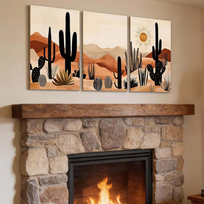 3 Piece Wrapped Canvas Print