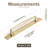 Solid Spindle Bar Pull With Backplate(Gban)-119745796-119745799