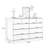 Light-coffee Solid + Manufactured Wood Accent Cabinet