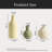 Ceramic Vase Set Of 3, Decorative Flower Table Vase For Entryway,Living Room, Kitchen, Bedroom-589803167